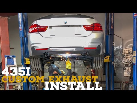 BMW 435i Vibrant Resonator Exhaust Install