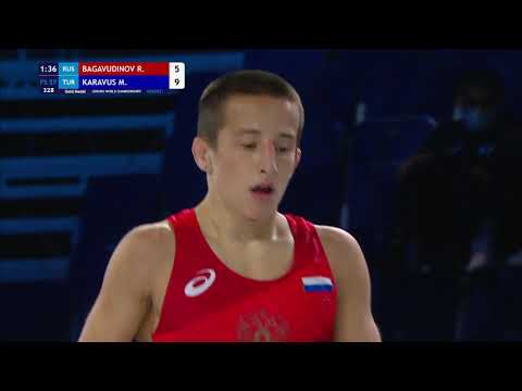 GOLD FS - 57 kg: R. BAGAVUDINOV (RUS) v. M. KARAVUS (TUR)