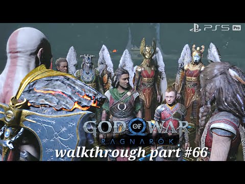 God of War Ragnarök walkthrough gameplay part #66 on ps5 