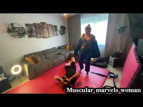 Muscle woman clips  |Fbb woman |305