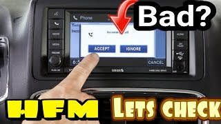 How to tell if your computer HFM bad. Hands Free Module for UConnect. Hacks you can try. U0100