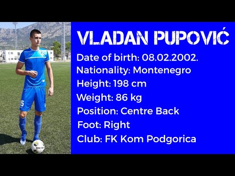 Vladan Pupovic - Football CV