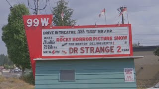 Historic Newberg drive-in damaged in hit-and-run with U-Haul