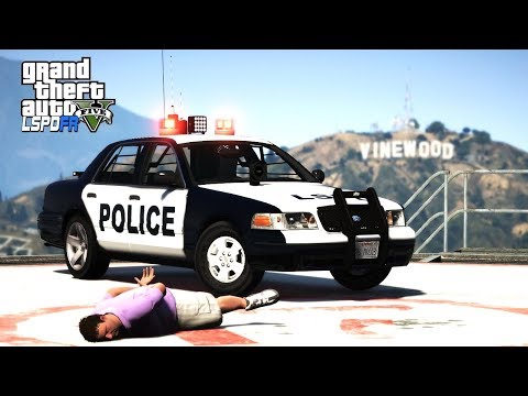 GTA 5 LSPDFR MOD #076 (Real Life Mod) - BURTON CROWN VICTORIA PATROL!!!