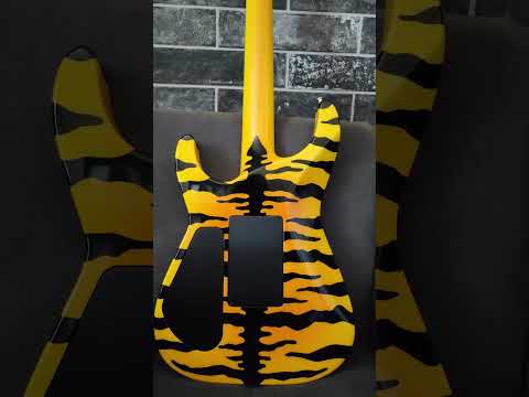 Jackson Jackson USA Soloist™ SL1, Ebony Fingerboard, Yellow Bengal 2003 - tiger bengala image 13