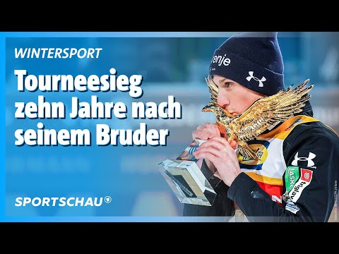 Vierschanzentournee: Champion Domen Prevc schreibt Geschichte in Bischofshofen | Sportschau