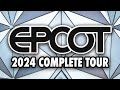 EPCOT 2024 - Walkthrough & Rides at Walt Disney World [4K]