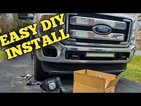 2011-2016 F250/350 Fog Light Install