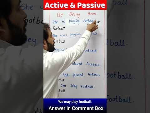 Active & Passive Easy Trick