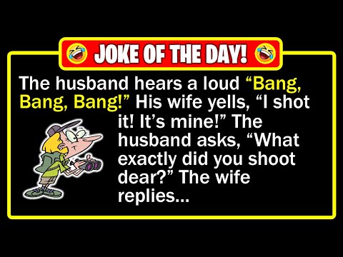 🤣 BEST JOKE OF THE DAY! - Blonde wife's first hunting trip... | Funny Dad Jokes