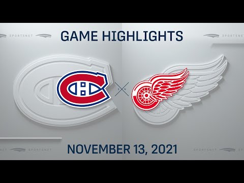 NHL Highlights | Canadiens vs. Red Wings - Nov. 13, 2021
