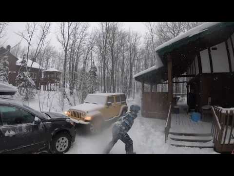 Skimboarding in the Snow, December Vlog #2 Ft. Walleye Slayers