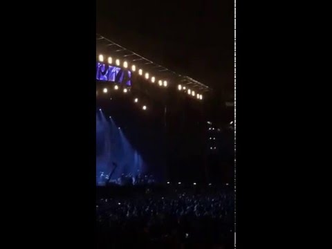 Mick Jagger diciendo "Cambiemos" en el show de Argentina 2016