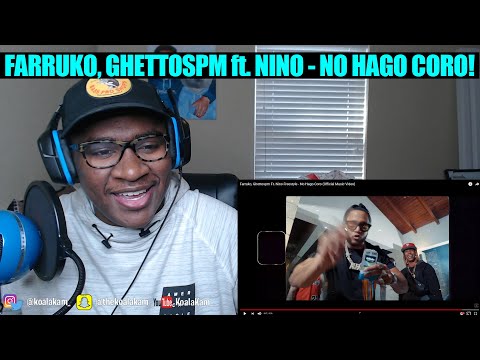 Farruko, Ghettospm Ft. Nino Freestyle - No Hago Coro (Official Music Video) | REACTION!