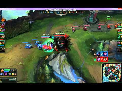 [EUW Master] Dumbo Top Swain vs Top Renekton Most3 [5/0/7 Preseason6] 2015-11-15