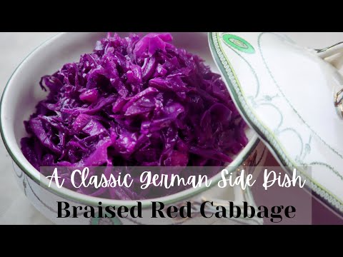 Traditional German Braised Red Cabbage - Simple but So Delicious