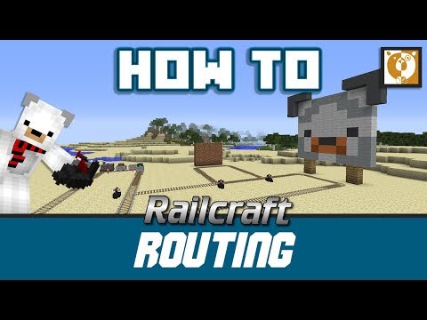 Railcraft - Routing, Tickets and How to use Switch motor! [Minecraft 1.7.10] - Bear Games How To