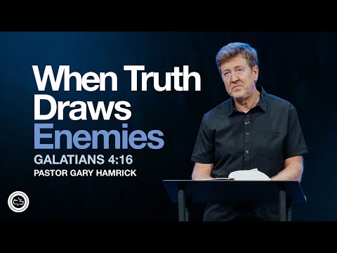 When Truth Draws Enemies – Making Sense of Charlie Kirk's Murder  |  Galatians 4:16  |  Gary Hamrick