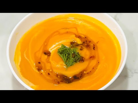 Cozy Honey Ginger Carrot Soup / Easy Healthy Recipe ~ Soup Season