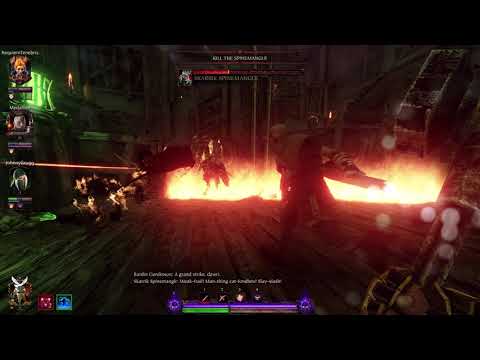 Warhammer: Vermintide II - Skarrik Spinemanglr Fight!