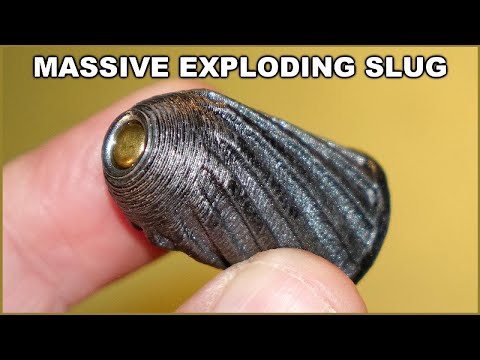 💥 LA BOMBA 12ga Exploding Shotgun Slug - We TEST them!