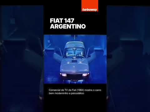 Comercial de TV argentino de 1984 “vende” o Fiat 147 como um modelo descolado #carros #fiat