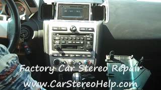 Nissan Murano Bose Radio Removal = Car Stereo HELP