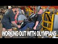 Quad Workout with Chris Bumstead & Iain Valliere