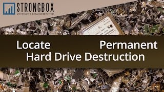 Strongbox Hard Drive Destruction Video