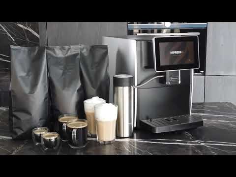 HIPRESSO CM1001 кофемашина профессиональная автоматическая зерновая для дома и офиса