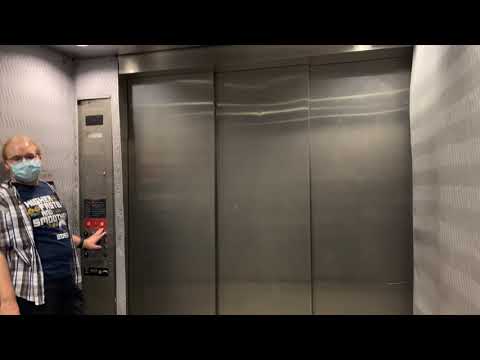 MASSIVE ThyssenKrupp Hydraulic Elevator, Heavy Engineering, Stony Brook University, NY