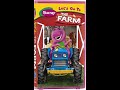 Barney Let S Go To The Farm Full 2005 HIT Entertainment VHS