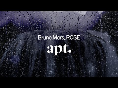 bruno mars, rose - APT. (lyrics)