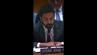 Ibrahim Olabi, Syria's permanent representative to the UN on Israel