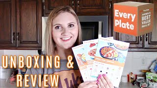 AFFORDABLE Meal Delivery Subscription | Every Plate Unboxing and Review