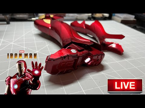 Build the Mark III Iron Man Armour LIVE - Stages 55-58