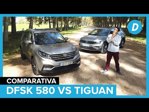 Comparativa SUV: DFSK 580 vs Volkswagen Tiguan ¿Compensa comprarse un SUV chino? | Diariomotor