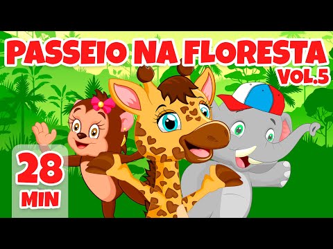 Passeio na Floresta da Giramille Vol. 5 - Giramille 28 min | Desenho Animado Musical