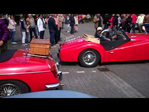 Alfa Romeo 2600 + TR 6 , Classic Rally finish , Schilde 1.5.2015