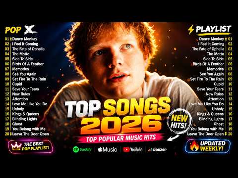 Rihanna, Bruno Mars, The Weeknd, Ed Sheeran, Adele, Dua Lipa, Maroon 5 🍁 Billboard Top 50 This Week