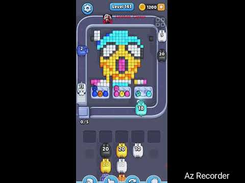 Pixel Flow Level 141 Walkthrough
