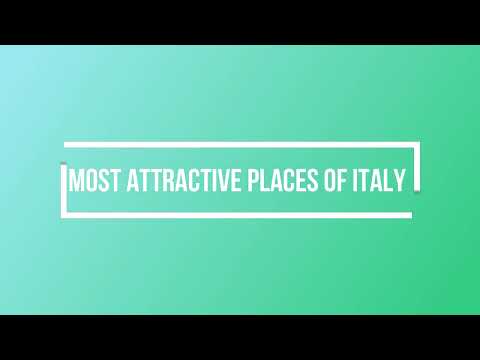 Most attractive places of Italy|| BY ABSALOM SARWAR|| The Amazing world🌏||