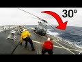 How Helicopters Land In Rough Seas