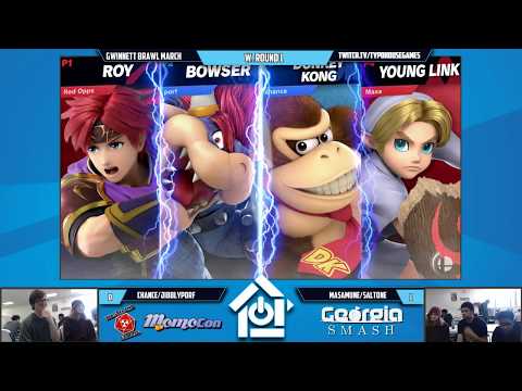 Gwinnett Brawl March 2019 - Chance/Jibblyporf VS Masamune/SaltOne- Doubles W. Round 1