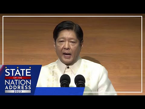 Part 5 of President Ferdinand Marcos Jr.'s State of the Nation Address on July 24, 2023