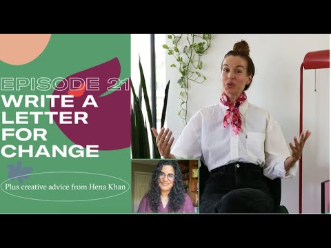 Part of a video titled Write a Letter for Change - YouTube
