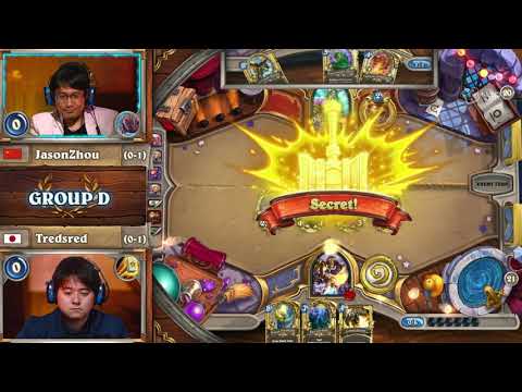 2017炉石传说 世界锦标赛春季赛 7月8日 小组赛 JasonZhou vs Tredsred