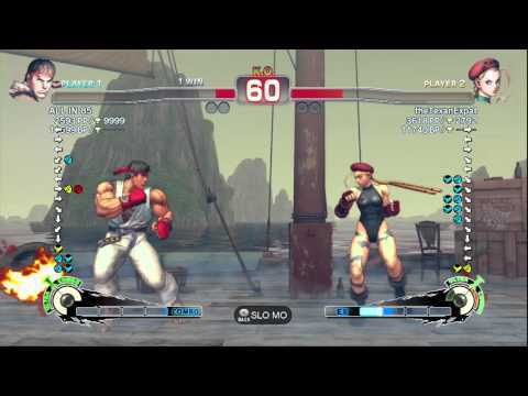 SSF4 AE 2012: theTexanExpat (Cammy) vs ALLIN85 (Ryu) - Endless (First to 5) - True HD - Prt.7