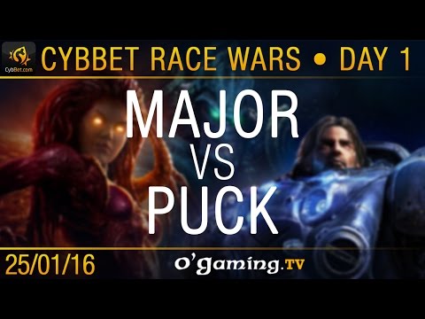MajOr vs puCK - TvP - CybBet Race Wars - Day 1