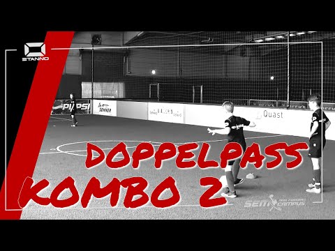 Doppelpass Kombo 2 - SEM Fußballtraining - 2 032TE